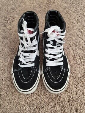 Vans Sk8-Hi Classic Black & White High-Top Sneakers